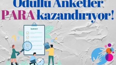 Anket yanıtlayarak AYDA 3000 TL Kazanabilirsin!