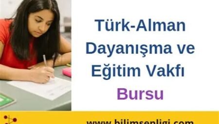 Türk-Alman Dayanışma ve Eğitim Vakfı (TADEV) Bursu: Kültürel Değişim İmkanları ve Eğitim Fırsatları
