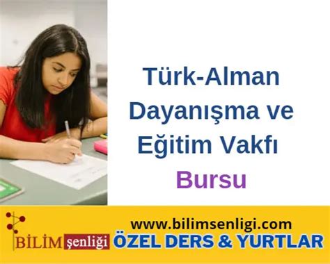 Türk-Alman Dayanışma ve Eğitim Vakfı (TADEV) Bursu: Kültürel Değişim İmkanları ve Eğitim Fırsatları